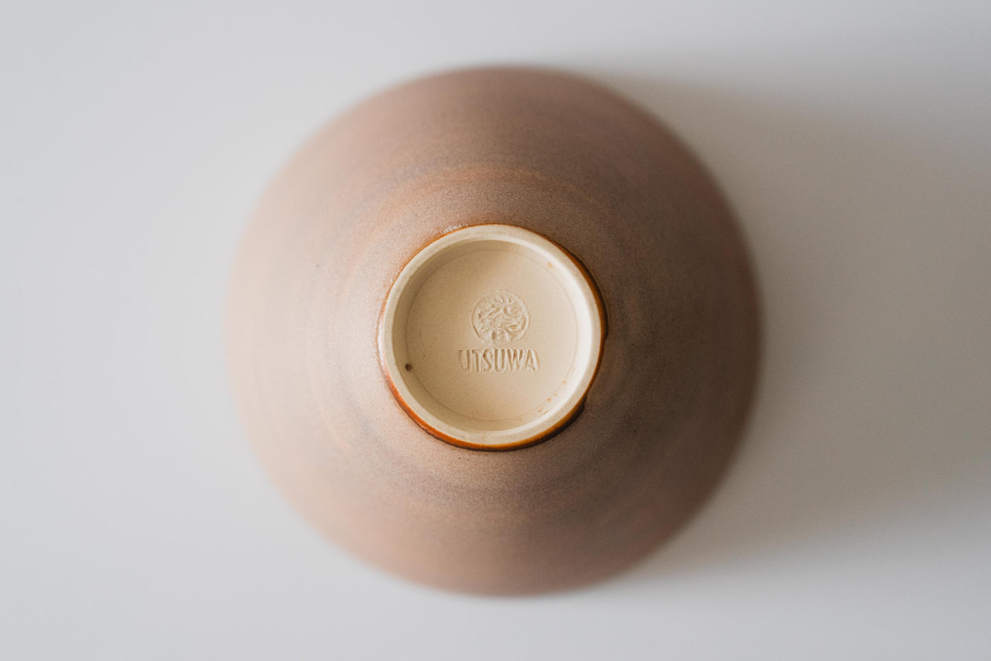 【洸春陶苑×UTSUWA】コラボカップ ベージュ 淡