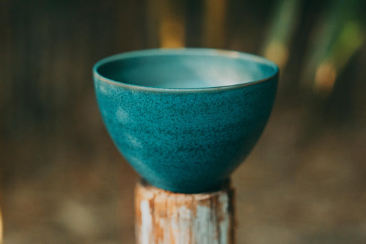 【洸春陶苑×UTSUWA】コラボカップ グリーン 濃