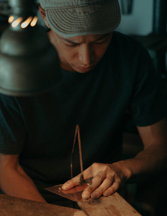 【金工：中根嶺インタビュー前編】素材との対話