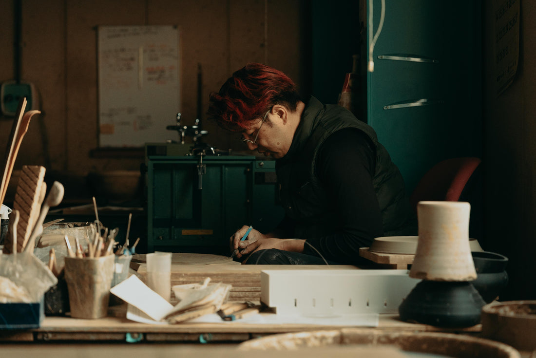 【陶芸家：奥田章】丘の上は器の生まれる場所