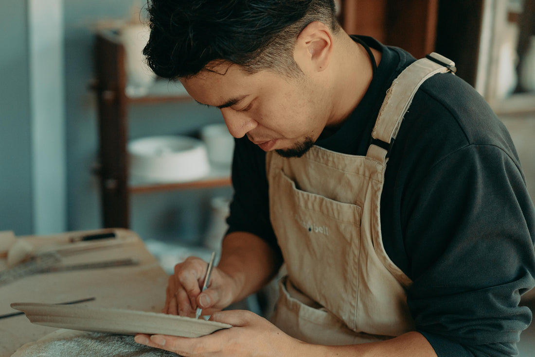 【陶芸家：榎並伸太郎】生活の延長にある工房から