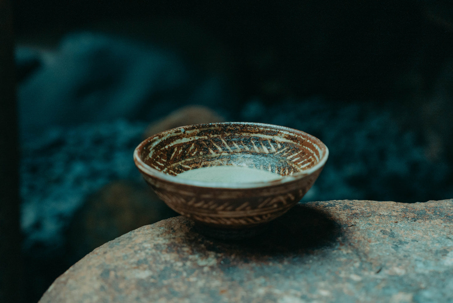 [Shinohei Kiln x UTSUWA] Collaboration Tea Bowl Mishima