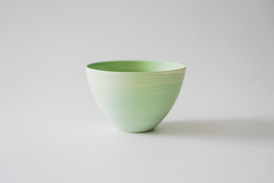 【洸春陶苑×UTSUWA】コラボカップ グリーン 淡